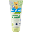 babylove nature 2in1 douche & shampoo, 200 ml