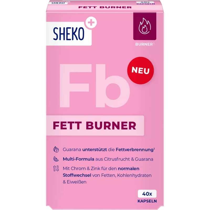 SHEKO Vetverbrandingscapsules 40 stuks, 24 g
