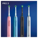 Oral-B Elektrische tandenborstel Pro 3 Cross Action zwart, 1 stuk