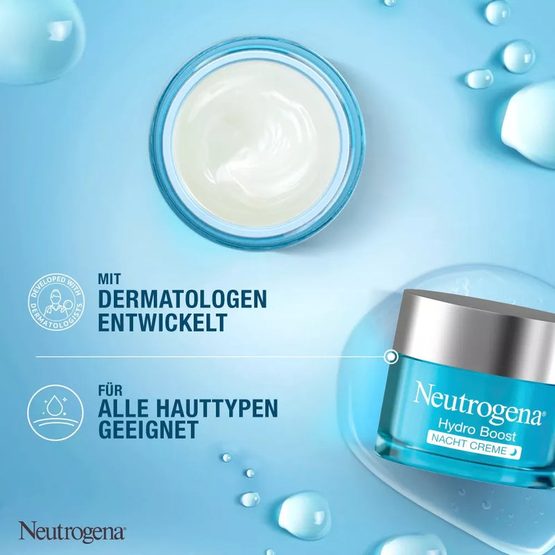 Neutrogena Nachtcrème Hydro Boost hydraterend, 50 ml