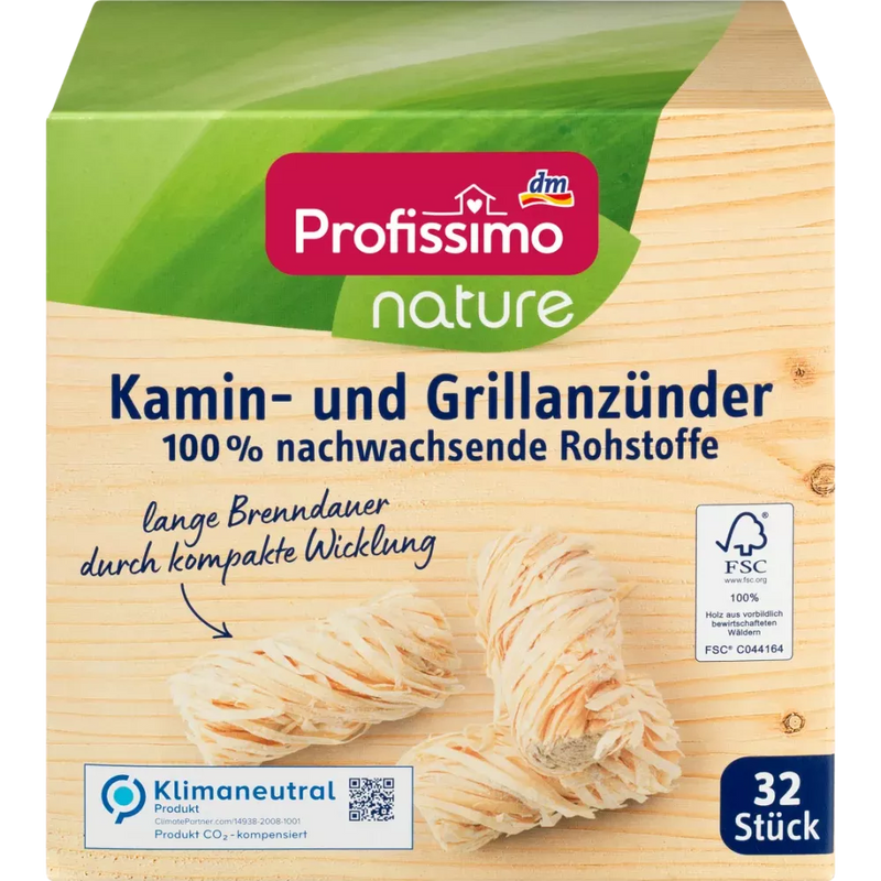 Profissimo Haard en barbecue aansteker, 32 stuks