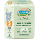 babylove nature Insert de couche Pro Climate Hybrid jetable taille S (3-8 kg), 34 pièces.