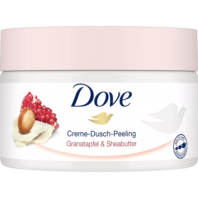 Dove Body Scrub Granaatappel & Sheaboter, 225 ml