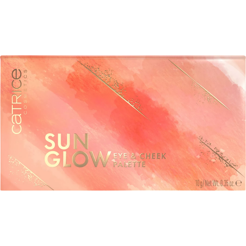 Catrice Oogschaduw & Blush Palette Sun Glow, 10 g