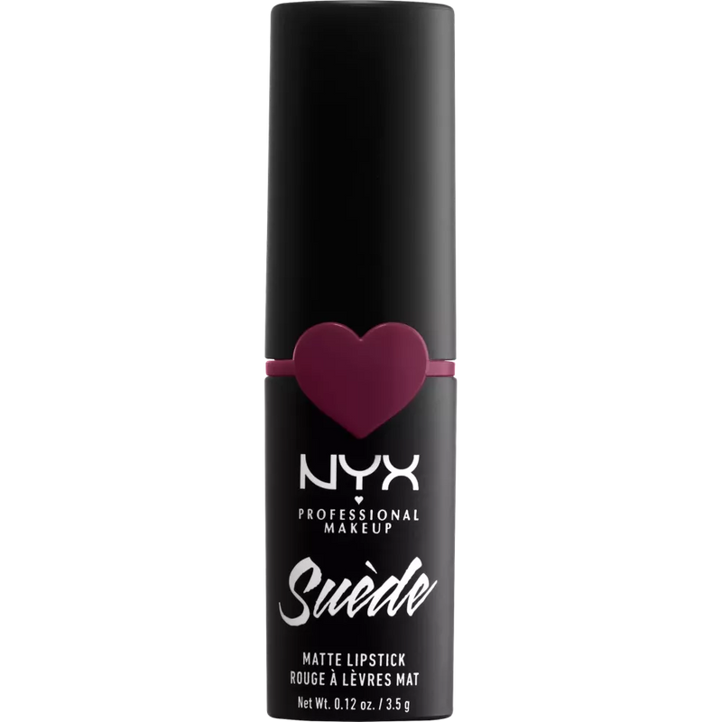 NYX PROFESSIONAL MAKEUP Lipstick Suede Matte 10 Girl Bye, 3.5 g