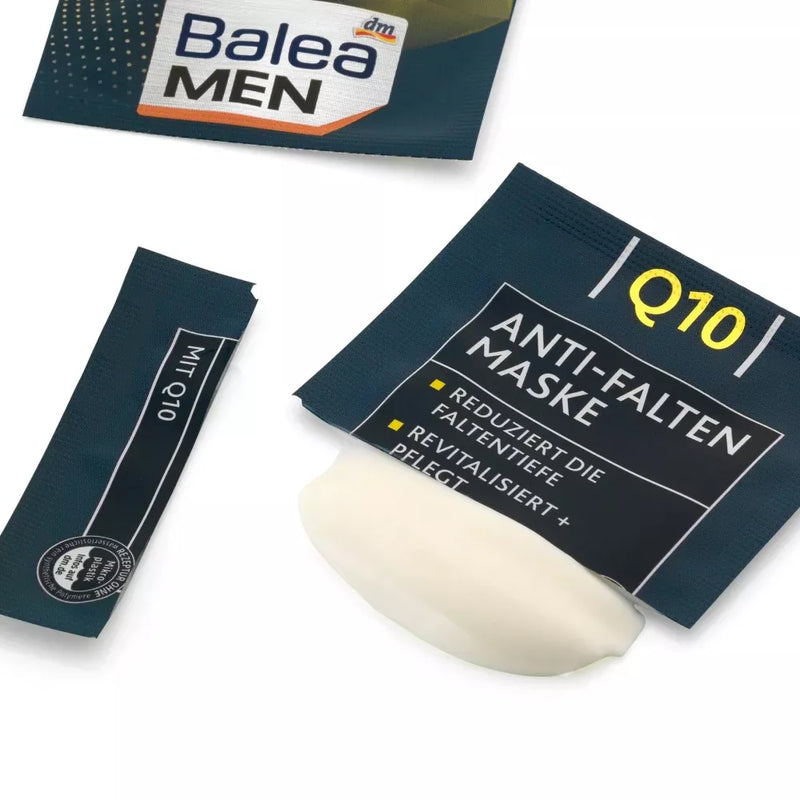 Balea MEN Gezichtsmasker Q10 Anti-Rimpel, 16 ml