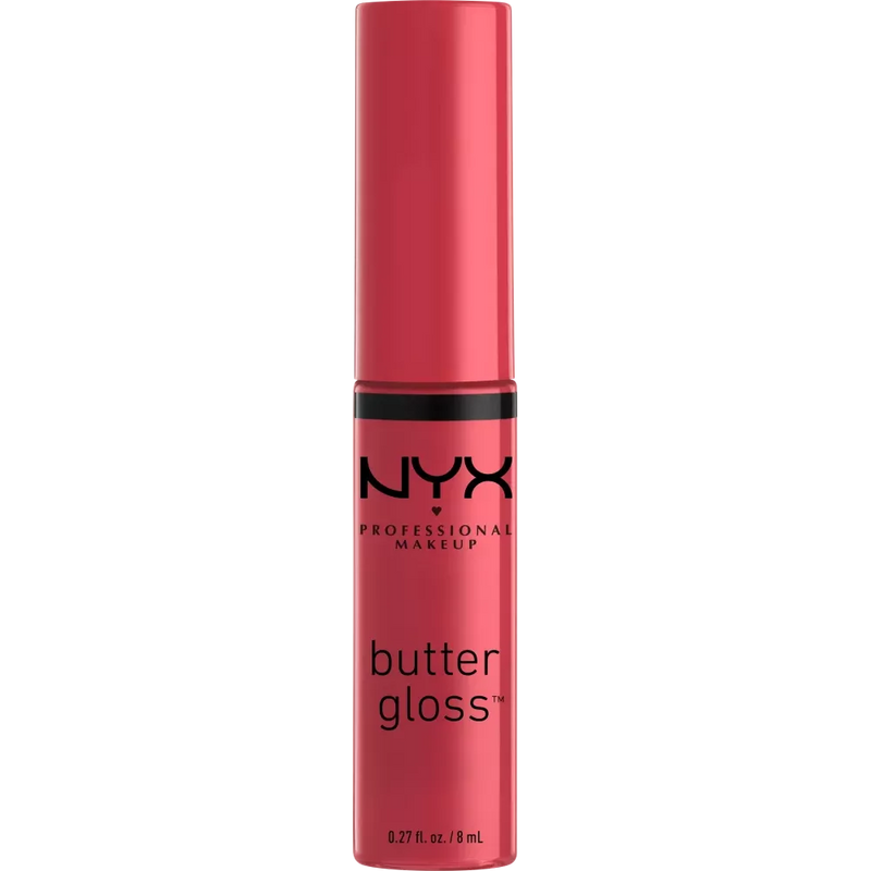 NYX PROFESSIONAL MAKEUP Gloss à lèvres Butter Gloss 32 Fraise Fromage, 8 ml