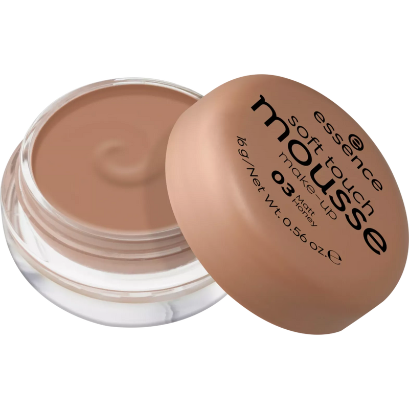 essence Foundation Soft Touch Mousse 03 Mat Honing, 16 g