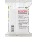 alverde NATURKOSMETIK Lingettes nettoyantes biologiques à la rose sauvage, 25 pcs.