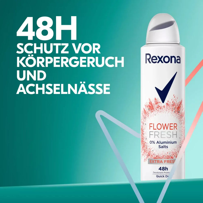 Rexona Flower Fresh deodorantverstuiver, 150 ml