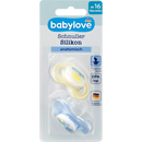 Babylove Sucette en silicone, à partir de 16 mois, 2 pièces