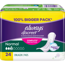 always Hygiene pads blaaszwakte Discreet Normaal Grootverpakking, 24 stuks
