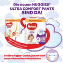 Huggies Nappy Covers Ultra Comfort Taille 4, 9-14kg, Boîte Mensuelle, 144 Unités