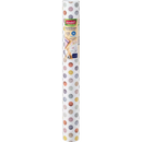 Profissimo natuur "Kleurrijke stippen" inpakpapier, korte rol, 3 m