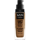 NYX PROFESSIONAL MAKEUP Fond de teint Can't Stop Won't Stop 24 heures Amande 15.3, 30 ml