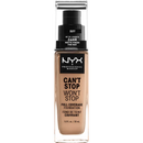 NYX PROFESSIONAL MAKEUP Fond de teint Can't Stop Won't Stop 24-Hour Buff 10, 30 ml