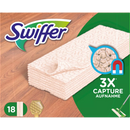 Swiffer Droge dweilen voor hout & parket, 18 stuks.