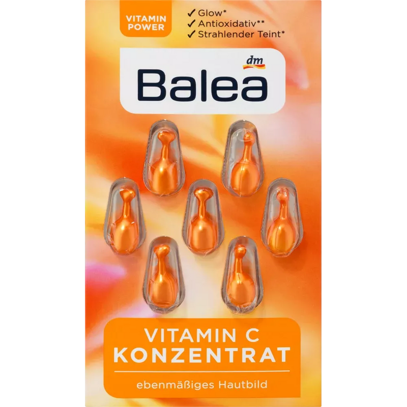 Balea Concentraat Vitamine C, 7 stuks