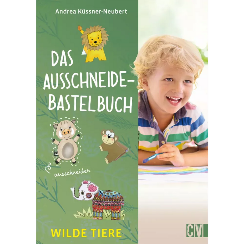 Christophorus Das Ausschneide-Bastelbuch Wilde Tiere, 1 Stuk