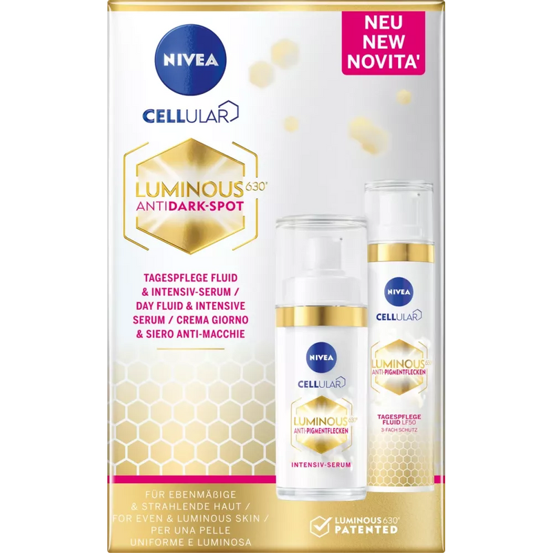 NIVEA Dagverzorging & Serum Set Cellular Luminous, 70 ml