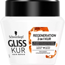 Schwarzkopf Gliss Kur Haarbehandeling 2-in-1 Total Repair, 300 ml