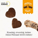 GIMCAT Snack voor katten, Crunchy Snack met Kalkoen & Cranberries, 50 g
