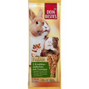 Dein Bestes Snack voor knaagdieren, Exquisit, Knabbelsticks met groenten, 2 stuks, 112 g