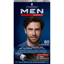 Schwarzkopf Men Perfect Tint Gel Anti-Gris Naturel Brun Noir 80, 80 ml