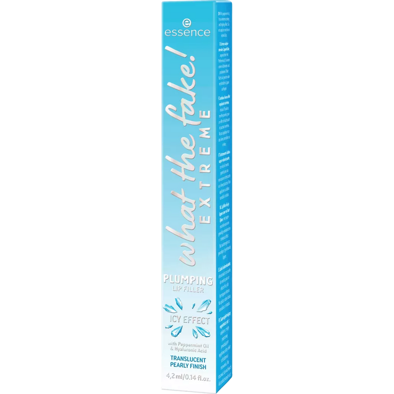 essence Lipgloss What The Fake! Extreme 02 Ice Ice Baby, 4.2 ml