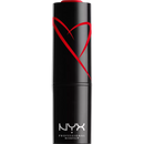 NYX PROFESSIONAL MAKEUP Rouge à lèvres Shout Loud Satin 11 Red Haute, 3,5 g
