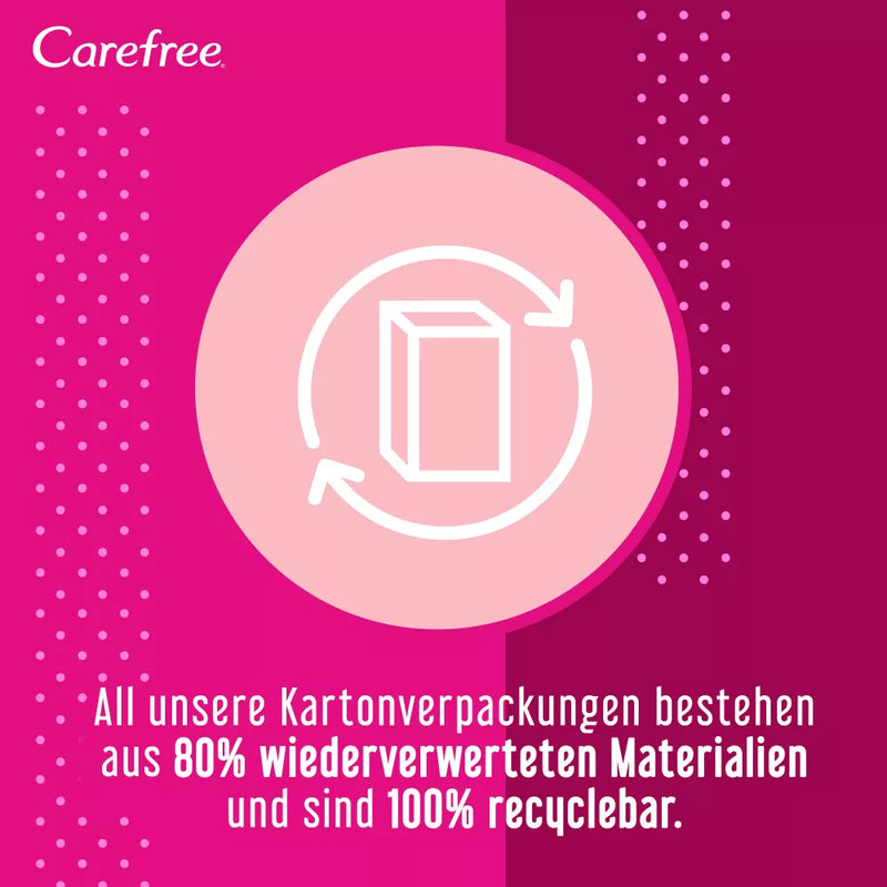 Carefree Inlegkruisje Large Plus zonder parfum, 48 stuks