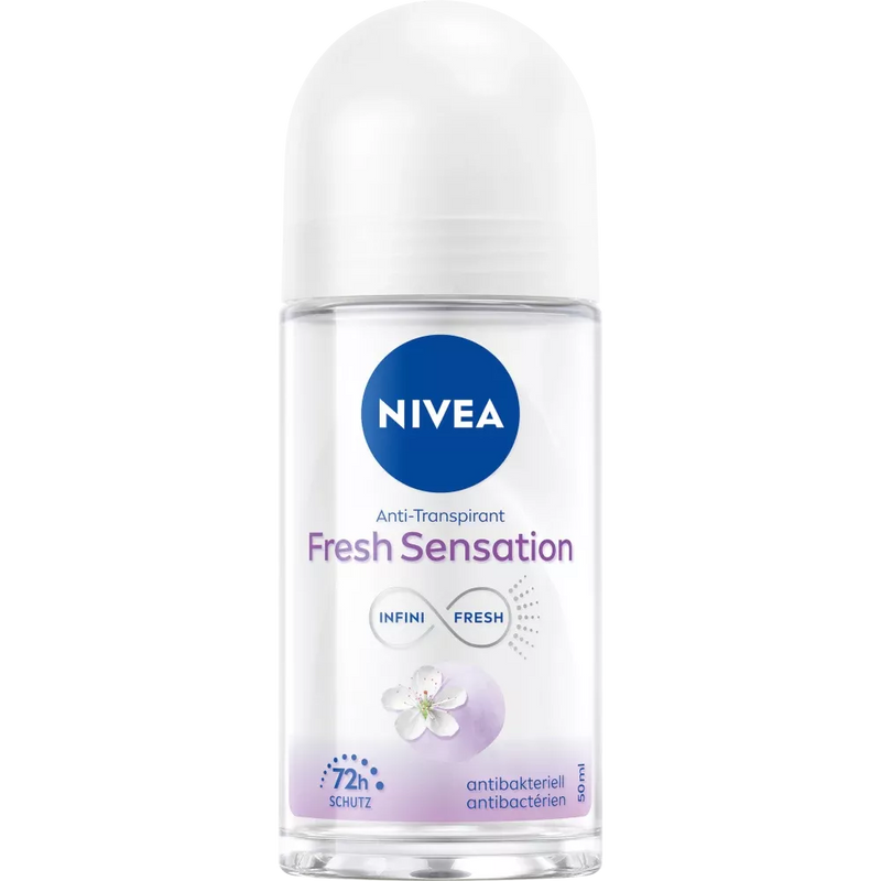 NIVEA Antitranspirant Deo Roll-on Fresh Sensation, 50 ml