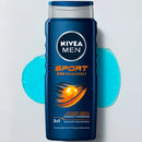 NIVEA MEN Gel Douche Sport, 400 ml