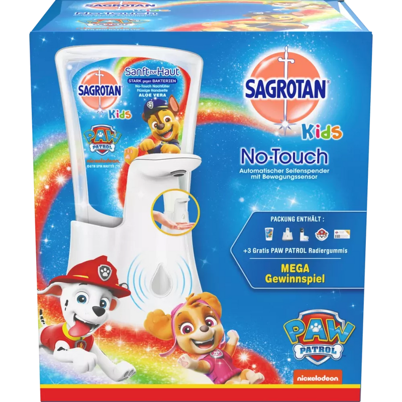 Sagrotan No Touch Kids Zeepautomaat + Navulverpakking, 1 stuk