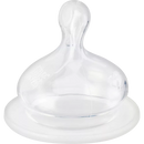 Tétine col large en silicone babylove, taille M, anatomique, taille universelle, dès la naissance, 2 pièces.