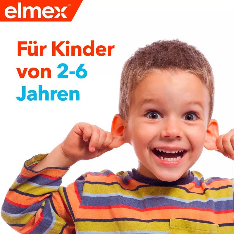 elmex Tandenborstel kinderen, 2 tot 6 jaar, 2 stuks.