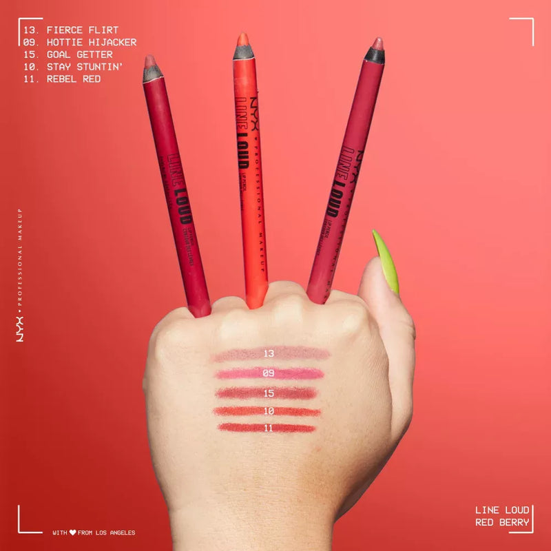 NYX PROFESSIONAL MAKEUP Lipliner Line Loud 12 On A Mission, 1,2 g