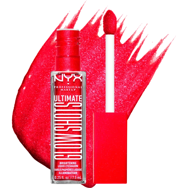 NYX PROFESSIONAL MAKEUP Oogschaduw Ultimate Glow Shots 19 Strawberry Stacked, 7.5 ml