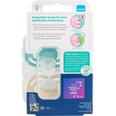 MAM Sucette Perfect Night silicone, turquoise / crème, à partir de 16 mois, 2 pièces