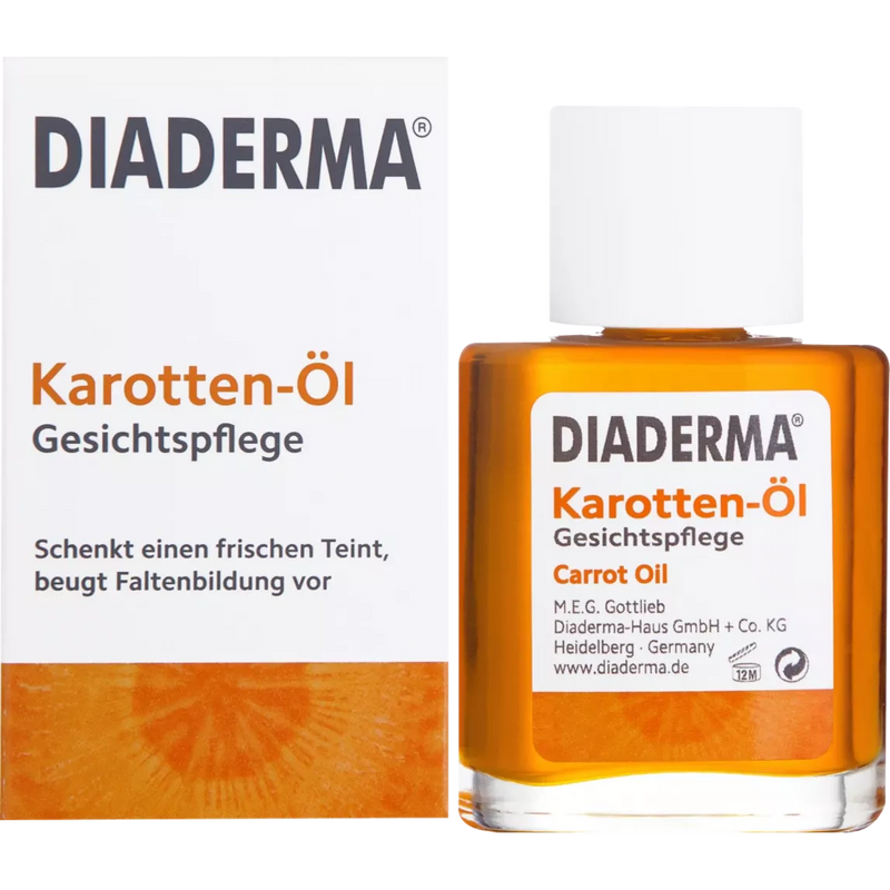 Diaderma Gezichtsolie Wortel, 30 ml