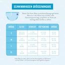 Couche de bain réutilisable Bambino Mio, motif ananas, taille XL, 2 ans et plus, 1 pièce.