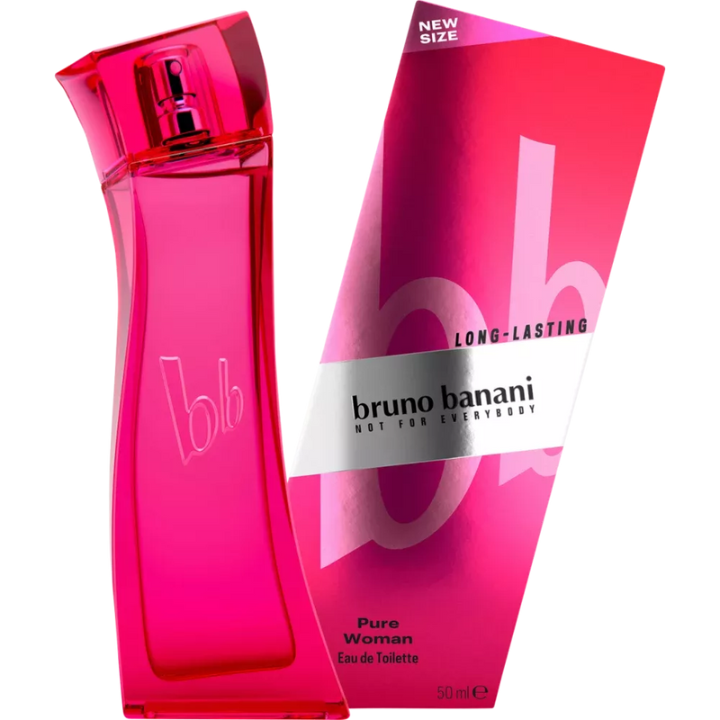 Bruno Banani Eau de Toilette Pure Woman, 50 ml