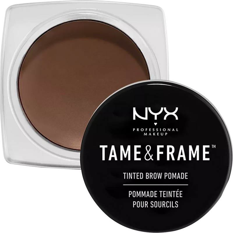 NYX PROFESSIONAL MAKEUP Wenkbrauw Pomade Tame & Frame 03 Brunette, 5 g