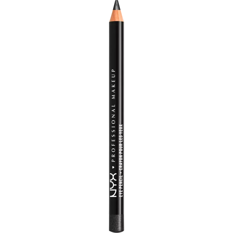 NYX PROFESSIONAL MAKEUP Kajal Slim 940 Zwart Glans, 1 g