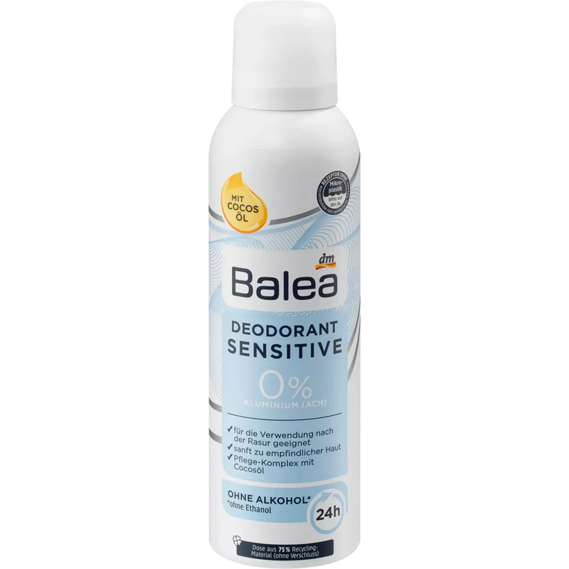 Balea Deodorant Spray Sensitive, 200 ml