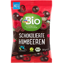 dmBio Framboises au chocolat à l'état pur, 50 g