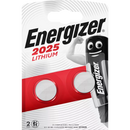 Energizer Speciale celbatterij CR 2025, 2 stuks.