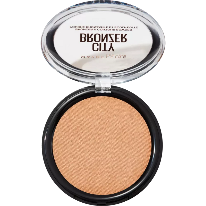 Maybelline New York Bronzing Powder City Bronze 200 Medium Cool, 8 g