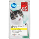 Dein Bestes Croquettes pour chats sensibles à la volaille, 750 g
