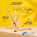 happybrush Tandenborstel kinderen bamboe Minions, vanaf 6 jaar, 1 stuks.